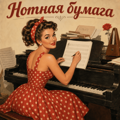 Нотная бумага